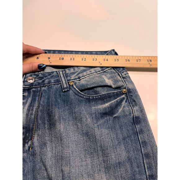 7 For All Mankind Blue Dojo Positano Trouser Jeans Size 29 - Picture 8 of 10